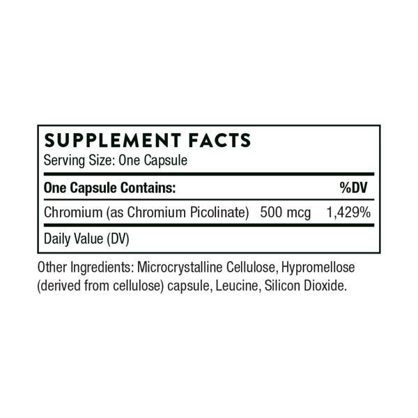 Хром Пиколинат, Chromium Picolinate - 60 caps 2023-10-3070 фото