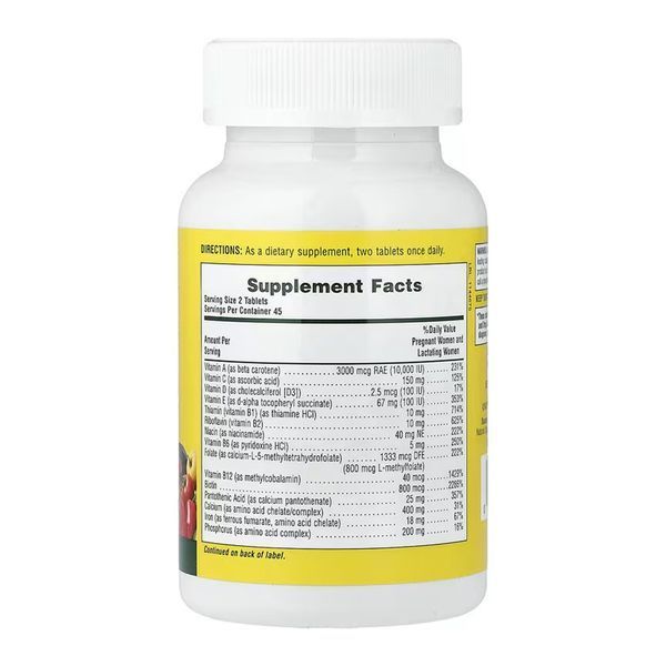 Мультивитамины для беременных, Source of Life&reg; Prenatal - 90 tabs 2023-10-6834 фото