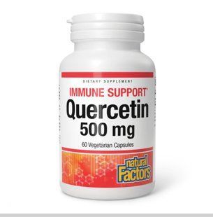 Кверцетин, Quercetin 500mg - 60 vcaps 2023-10-3812 фото