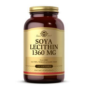 Соєвий Лецитин, Lecithin 1360mg - 100 softgels 100-37-6765329-20 фото