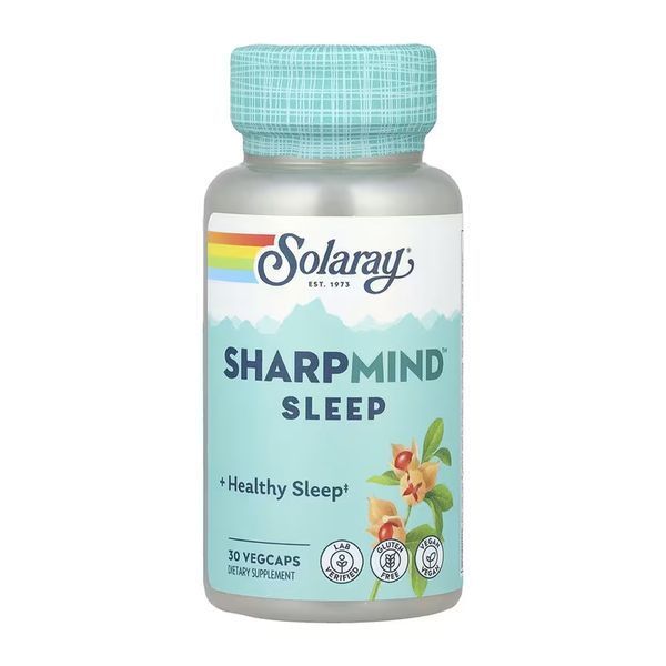Растительный комплекс для сна, SharpMind Nootropics Sleep - 30 vcaps 2023-10-6973 фото