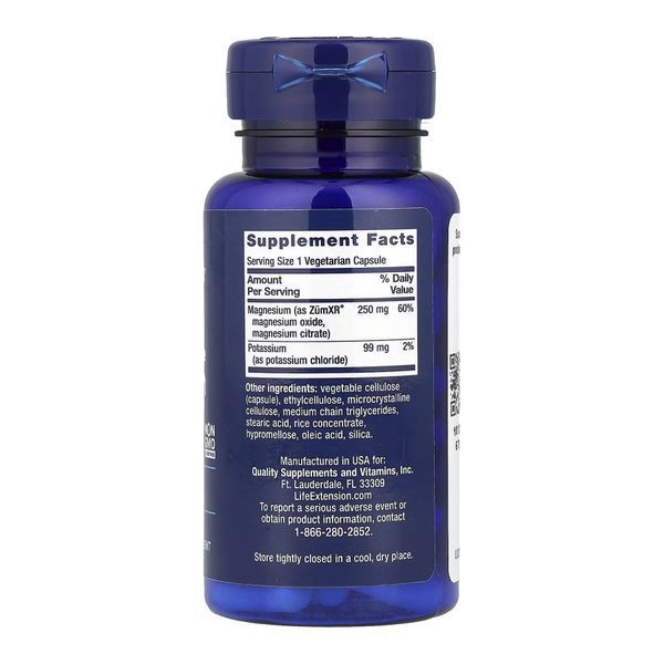 Минеральный комплекс, Potassium with Extend-Release Magnesium - 60 vcaps 2023-10-6815 фото