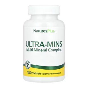 Мультиминеральный комплекс, Ultra-Mins Multi Mineral Complex - 180 caps 2023-10-6833 фото