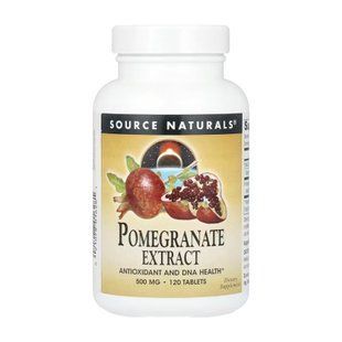 Pomegranate Extract 500mg - 120 tabs 2023-10-4628 фото