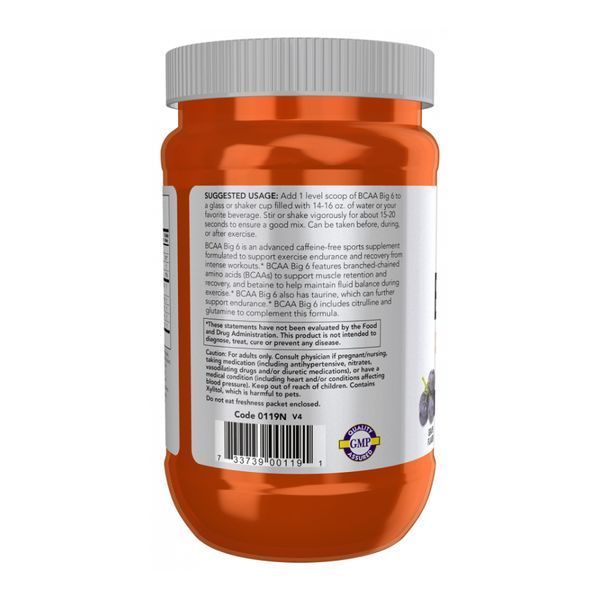 BCAA Big 6 - 600g Grape 2023-10-4516 фото BCAA Big 6 - 600g Grape 2023-10-4516 фото