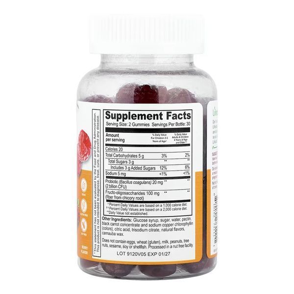 Пробіотик (для дітей), Probiotic 2 Billoin CFU Kids - 60 gummies 2023-10-7288 фото