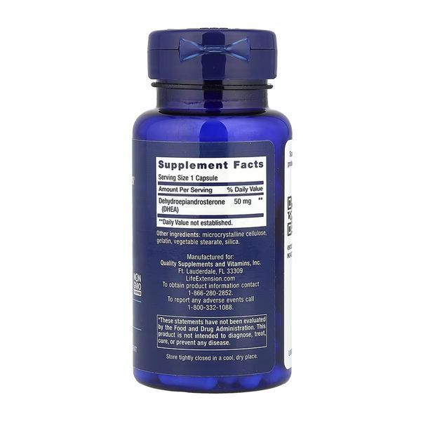 DHEA 50mg - 60 caps 2023-10-5456 фото