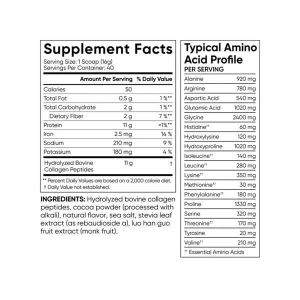 Collagen Peptides - 640g Dark Chocolate 2023-10-4392 фото