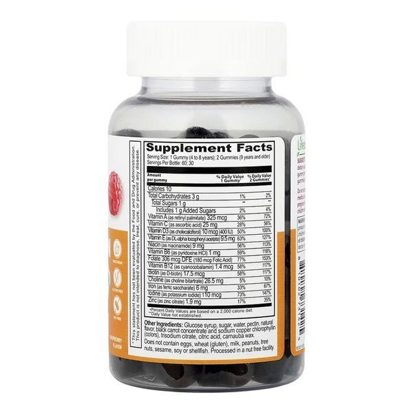 Мультивитамины с железом для детей, Multivitamin with Iron Kids - 60 gummies 2023-10-7283 фото