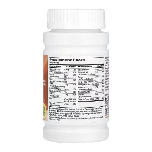 Женские мультивитамины, One Daily Women's - 100 tabs 100-70-6135025-20 фото
