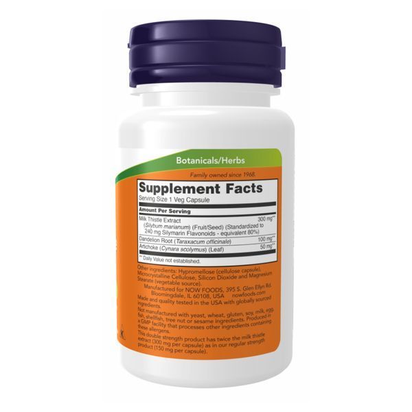 Экстракт расторопши, Silymarin Milk Thistle 300mg - 200 vcaps 2022-10-2652 фото
