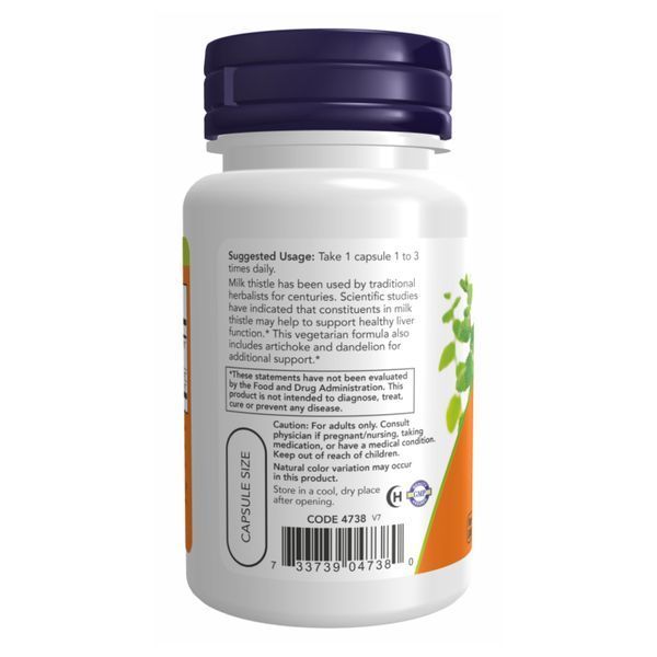 Экстракт расторопши, Silymarin Milk Thistle 300mg - 200 vcaps 2022-10-2652 фото