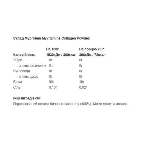 Колаген, Collagen Powder - 600g Unflavoured 2023-10-3732 фото