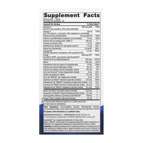 Women's One Daily Multivitamin - 30 tabs 2023-10-5980 фото