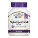 Альфа-ліпоєва кислота, Alpha Lipoic Acid 200 mg - 60 caps 2023-10-7085 фото 1