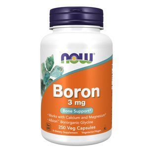 Бор, Boron 3 mg - 250 vcaps 2022-10-2582 фото