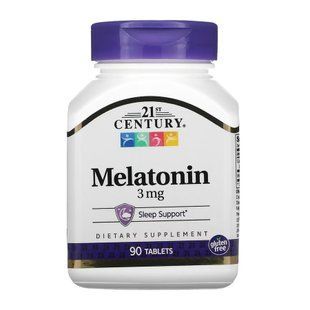 Мелатонін, Melatonin 3 mg - 90 tabs 2023-10-7116 фото
