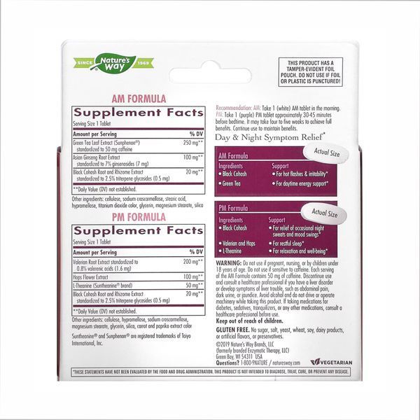 Поддержка менопаузы, AM/PM Menopause - 60 tabs 2022-10-1064 фото