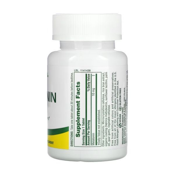 Мелатонін, Fast Acting Melatonin 10mg - 90 tabs 2023-10-2377 фото