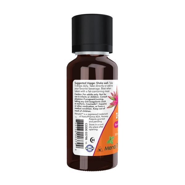 Жидкий витамин Д3 и МК-7(К2), Liquid Vit D-3 и MK-7 - 30ml 2022-10-1426 фото