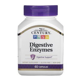 Пищеварительные ферменты, Digestive Enzymes - 60 caps 2023-10-7133 фото
