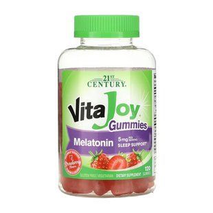 Мелатонин, VitaJoy Melatonin 5 mg - 120 gummies 2023-10-7060 фото