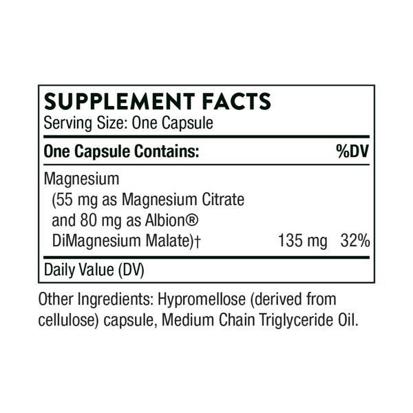Магний цитрат и малат, Magnesium CitraMate - 90 caps 2023-10-3071 фото