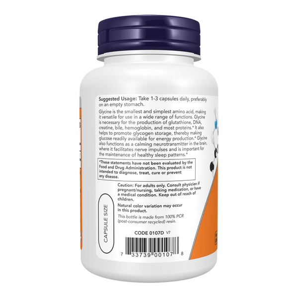 Glycine 1000 mg - 250 vcaps 2023-10-7451 фото