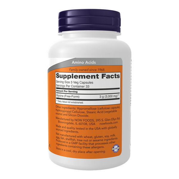 Glycine 1000 mg - 250 vcaps 2023-10-7451 фото