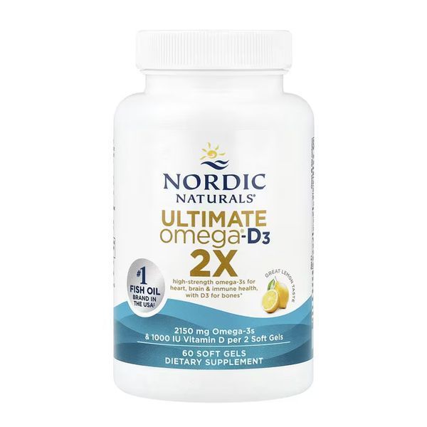 Ultimate Omega 2X D3 - 60 softgels 2023-10-5983 фото