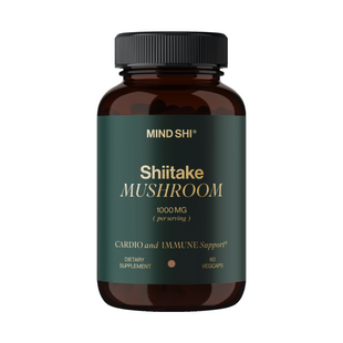 Экстракт шиитаке 1000 мг Mind Shi Shiitake Mushroom &mdash; 60 вегетарианских капсул 2024-11-0820 фото