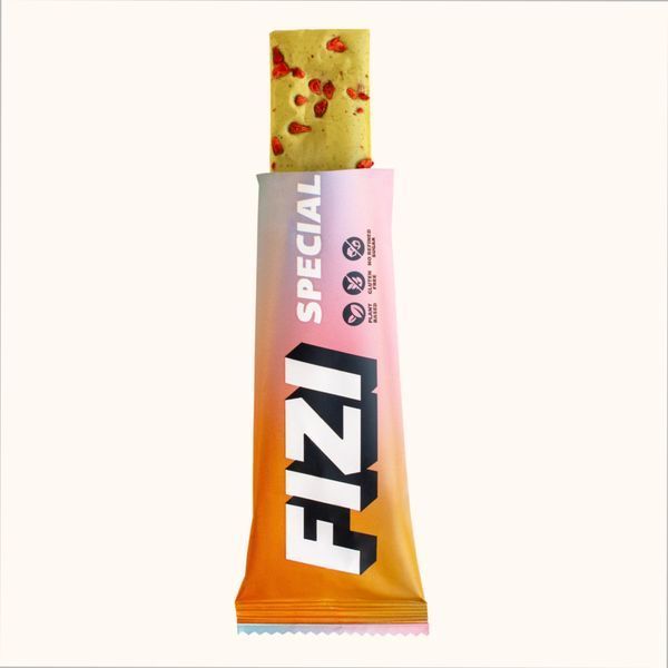 Протеїнові батончики, FIZI Protein Bar Special Box - 10x45g Raspberry Matcha 2022-10-0937 фото