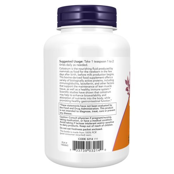 Колострум (молозиво), Colostrum Powder Pure - 85g (3oz) 2022-10-2626 фото
