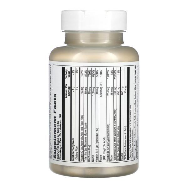Витамины Б от стресса, Stress B Complex - 100 tabs 2022-10-1765 фото