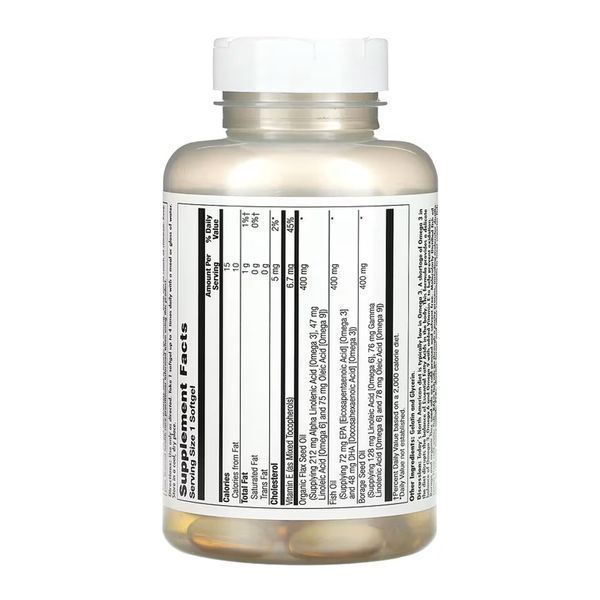 Комплекс жирных кислот, Ultra Omega 3-6-9 1200mg - 100 softgels 2023-10-7598 фото