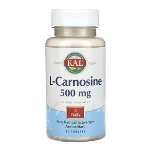 L-Carnosine 500mg - 30 caps 2023-10-7164 фото