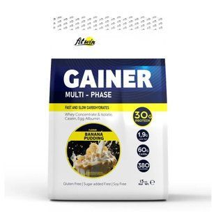 Гейнер, Gainer - 1500g Banana Pudding 2023-10-2051 фото