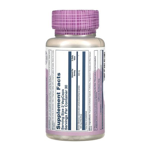 Екстракт Стебла Бамбука, Bamboo Stem Extract 300mg - 60 vcaps 2023-10-6731 фото