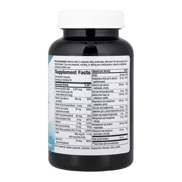 Мультивітамінний комплекс для вагітних, Prenatal Multi-Vitamin & Multi-Mineral - 180 caps 2023-10-6856 фото