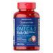 Омега-3, Omega-3 Fish Oil 1000 mg (300 mg Active Omega-3) - 100 Softgels 100-96-4027083-20 фото 1