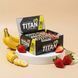 Протеиновые батончики FitWin TITAN BAR Strawberry Banana &mdash; 9&times;85 г, 30 г белка в батончике 2024-11-0768 фото 1