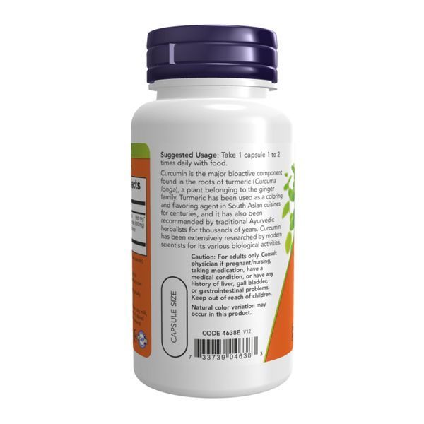 Екстракт куркуміну, Turmeric Curcumin - 60 vcaps 2022-10-2311 фото