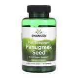Пажитник 610мг Swanson (Fenugreek Seed) &mdash; 90 cap 100-70-4565538-20 фото