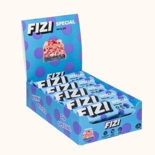 Fizi Protein Bar Special - 10x45g Berry Pie 2023-10-5675 фото
