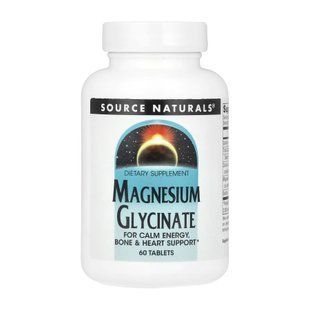 Магний глицинат, Magnesium Glycinate - 60 tabs 2023-10-4632 фото