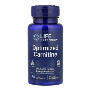 Оптимизированный карнитин, Optimized Carnitine - 60 caps 2023-10-6816 фото