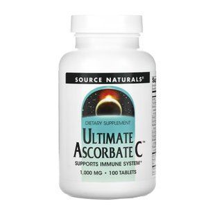 Ultimate Ascorbate C&trade; 1000mg - 100 tabs 2023-10-4327 фото