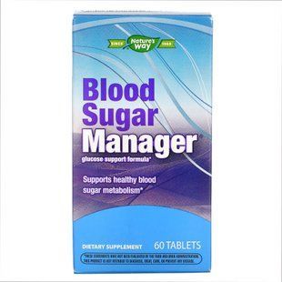 Поддержание уровня сахара в крови, Blood Sugar Manager - 60 tabs 2022-10-1070 фото