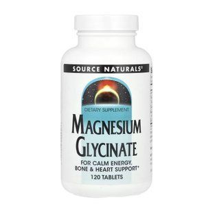 Магний глицинат (хелатная форма), Magnesium Glycinate - 120 tabs 2023-10-4633 фото