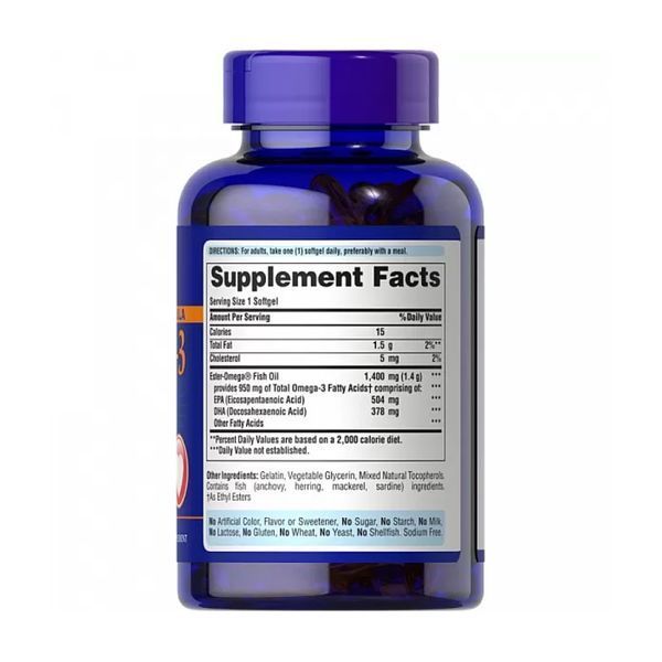 Омега-3, Omega-3 One Per Day Formula - 90caps 100-25-7150401-20 фото